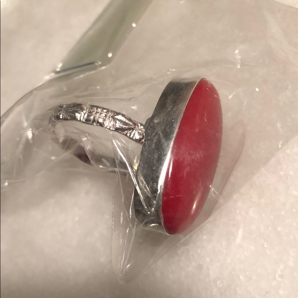 A ring and earrings made in India. - Picture 2 of 3